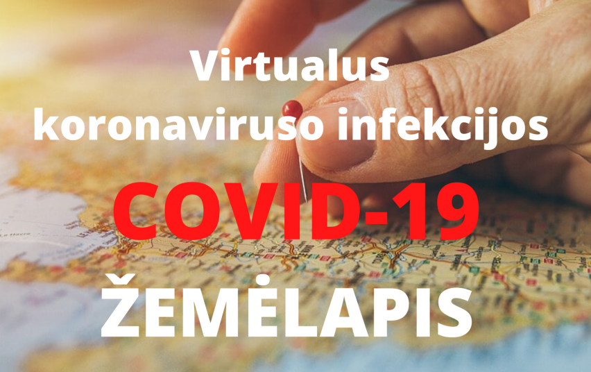 SAM užsakymu parengtame koronaviruso žemėlapyje galima stebėti susirgimų COVID-19 statistiką kiekvienoje Savivaldybėje bei palyginti skaičius. SAM nuotr.