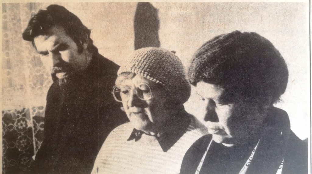 Iš kairės į dešinę: Romanas Sabakonis, Elzbieta Vaičekauskienė ir Vitalija Mikalauskienė. Jono Šimkaus nuotr. 
