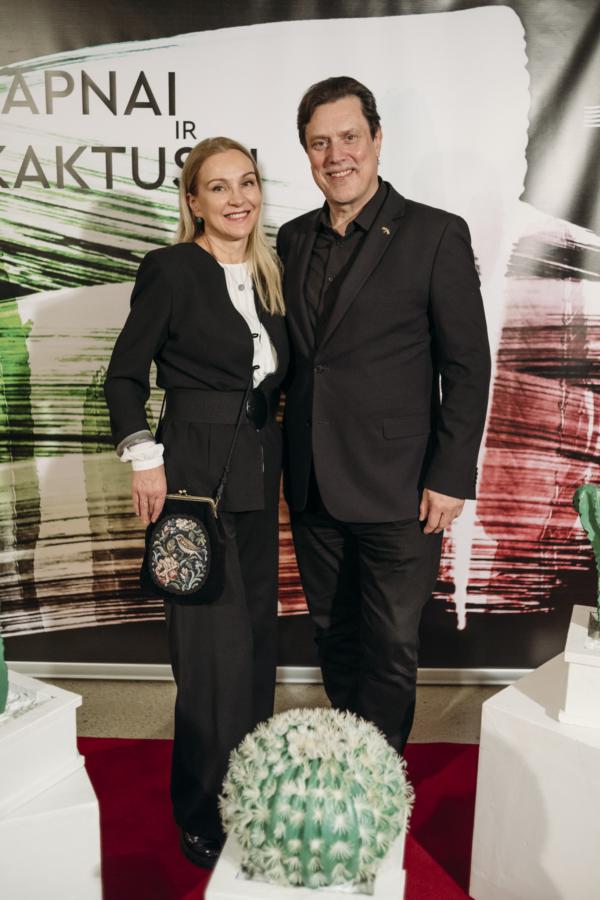 LR Seimo narys V.Juozapaitis su žmona Egle.Prokadras.lt nuotrauka