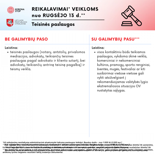 teisinės paslaugos